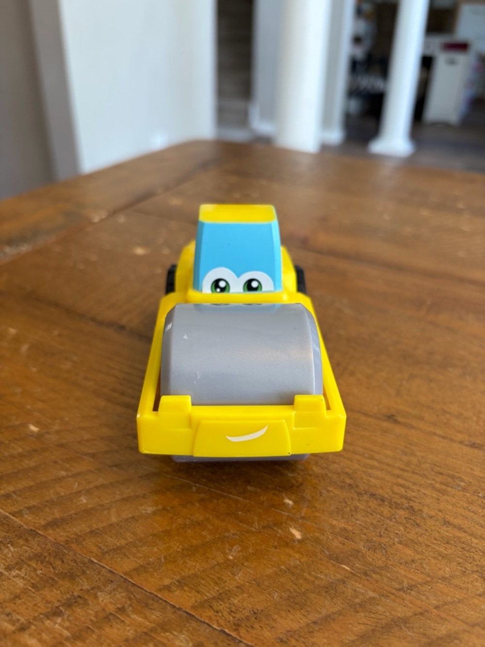 Tonka Yellow Steamroller Construction Vehicle Hasbro Toy